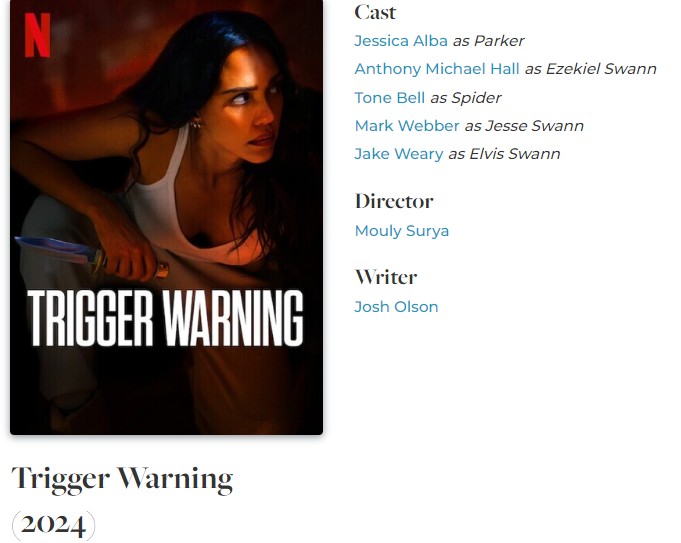 Предупреждение о срабатывании триггера
/ Trigger Warning