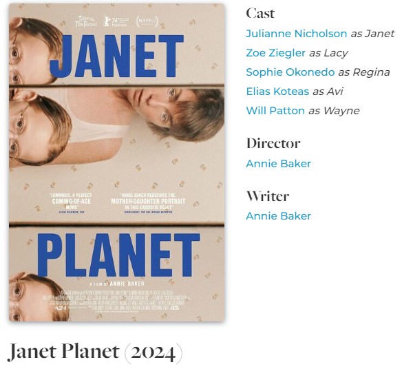 Janet Planet / Планета Джанет